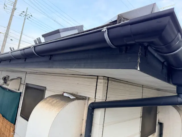 雨樋清掃・詰まり除去・簡単修理対応｜落ち葉対策サービスの画像