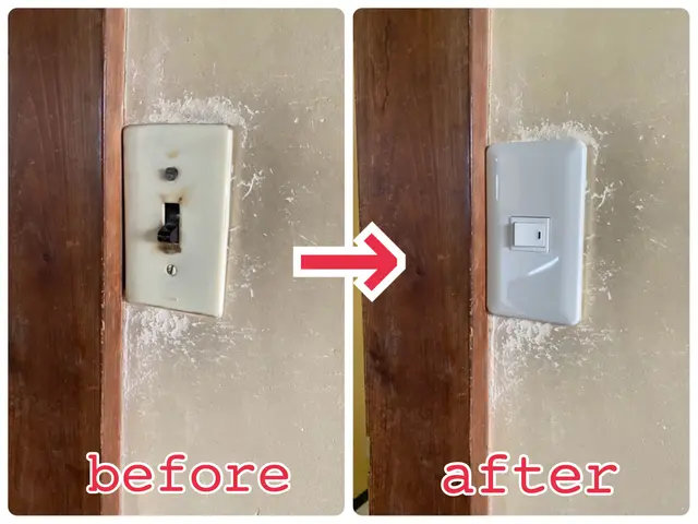 スイッチ・コンセントも寿命がきます。新しいものに交換すると気分も明るくなりますよサービスの画像