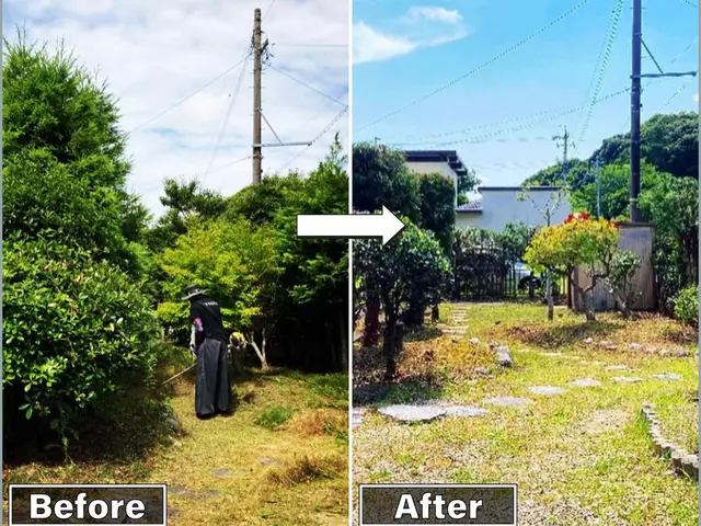 【業歴25年の実績】お庭一度スッキリさせませんか？細かい場所までしっかりと◎サービスの画像