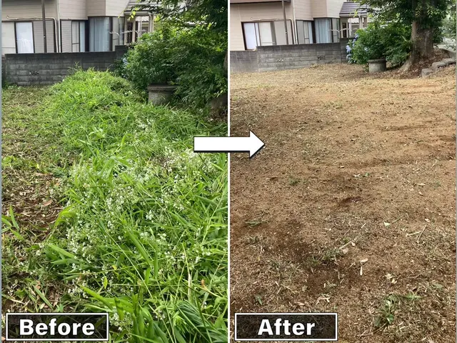【業歴25年の実績】お庭一度スッキリさせませんか？細かい場所までしっかりと◎サービスの画像