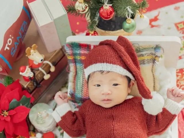 12月限定クリスマスセット●おくるみプレゼント♡新生児心理学をもとに安心な撮影を