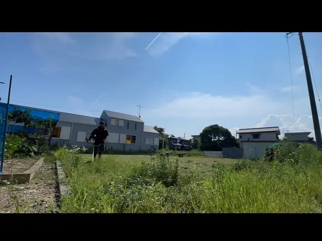 お庭や空き地、休耕地の草刈りお任せください！即日対応可能！サービスの画像