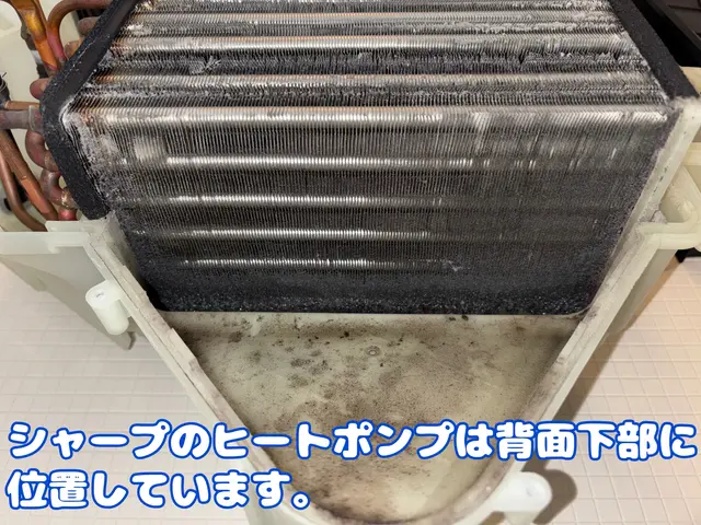 ★生乾きの原因は濡れた埃が詰まっている可能性大★乾燥不良はカビの発生にも★サービスの画像