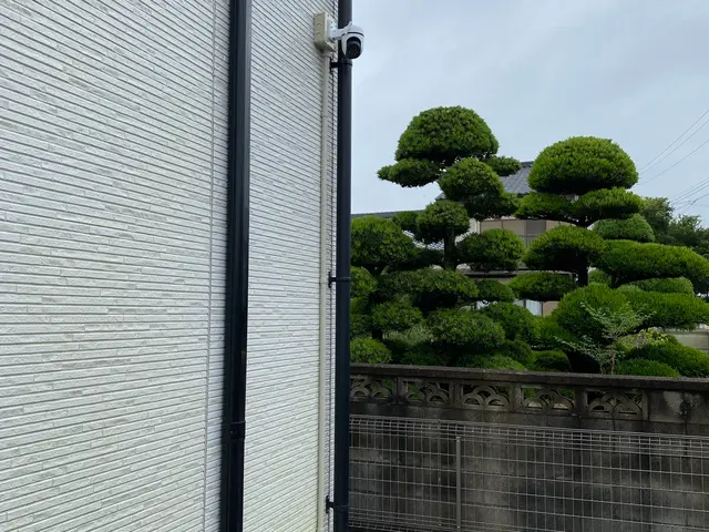 ネットワークカメラ、防犯カメラの取付サービスの画像