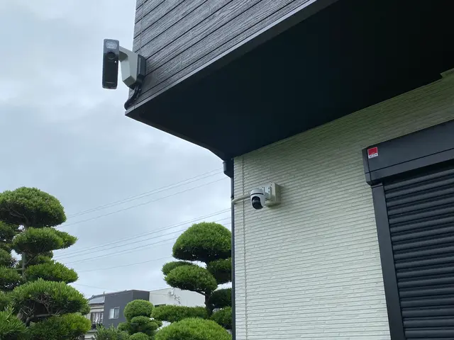 ネットワークカメラ、防犯カメラの取付サービスの画像