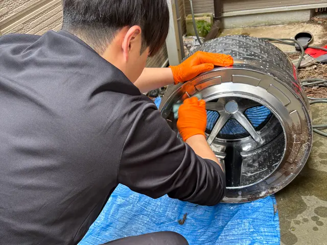 【クラマ限定】¥33,000→¥23,000パナソニック製ドラム式洗濯機分解洗浄サービスの画像