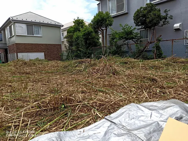 草刈り機使用による草刈りサービスの画像