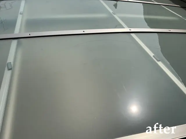 【カーポート高圧洗浄】自社スタッフが丁寧に対応しますサービスの画像