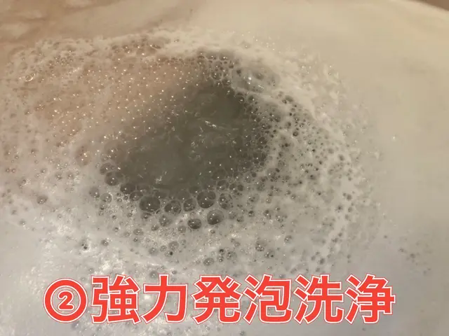 【金賞店】風呂配管内をブラシ洗浄◆多業者がやらない◆緑色になる薬剤は配管傷めますサービスの画像