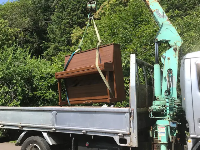 箱型2トントラックで荷台のサイズ6m3まで。お急ぎの対応も可能です。サービスの画像