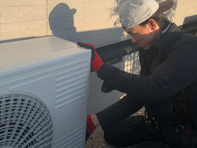 お客様への分かりやすい説明、丁寧で安心できるエアコン工事をお約束致します。サービスの画像