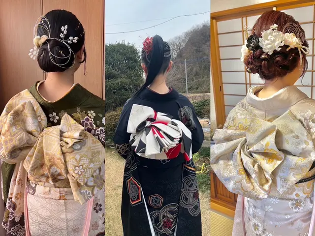 【着物レンタル可能】着付け1級講師/ヘアメイク専門学校卒/まずはお問い合わせを◎