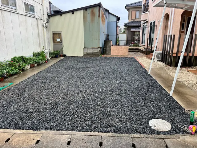 ★砂利敷きフォールリバー★口コミで比べて下さい♪ザバーン対応各種砂利ご提サービスの画像