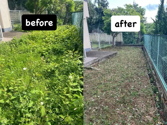 我孫子の方は2000円引き♪★我孫子の草むしりは私にお任せ下さい♪サービスの画像