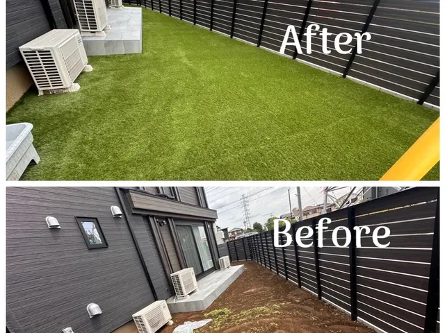 FIFA認定メーカー高品質人工芝3種類から選べます！高クッション、高耐久人工芝！サービスの画像