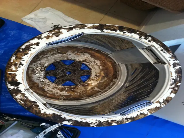 カビなく綺麗なお洗濯をお手伝いします。カスが出たらおそうじのサインです！サービスの画像