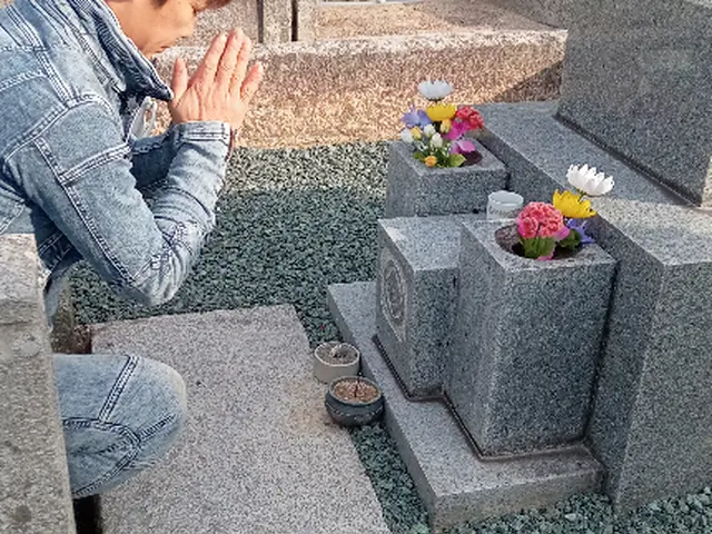 丁寧にお墓参り代行致します！松山市から出張します。お気軽にご相談下さい！サービスの画像