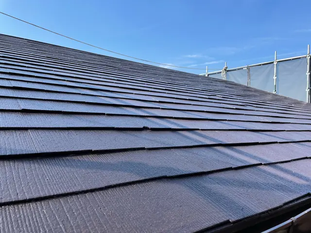屋根塗装　スレート屋根、カラーベストサービスの画像