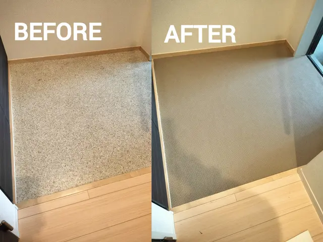 仕上がり重視☆お部屋・洗面所・トイレの床張替えもお急ぎもお任せください。サービスの画像