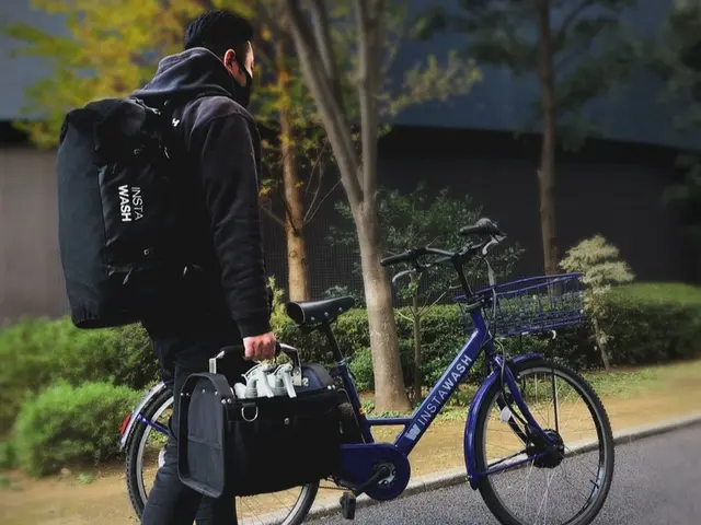 バイク or 自転車伺いで駐車代0円 ＆ 水道不要の出張洗車サービスサービスの画像