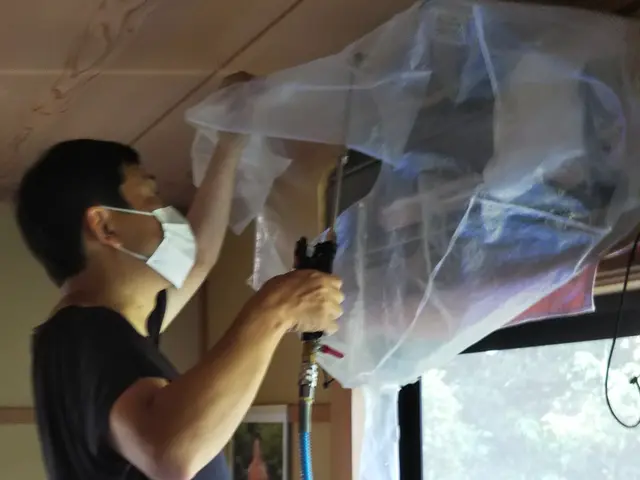 ☆マスク着用☆消臭抗菌剤サービス☆複数台申込OK☆2名体制（県内在住者）サービスの画像