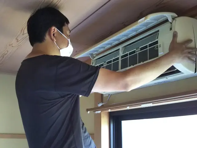 ☆マスク着用☆消臭抗菌剤サービス☆複数台申込OK☆2名体制（県内在住者）サービスの画像