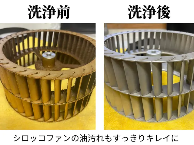 見ないふりをしていたレンジフードの面倒なお掃除は、プロに任せるのが賢い選択です！サービスの画像