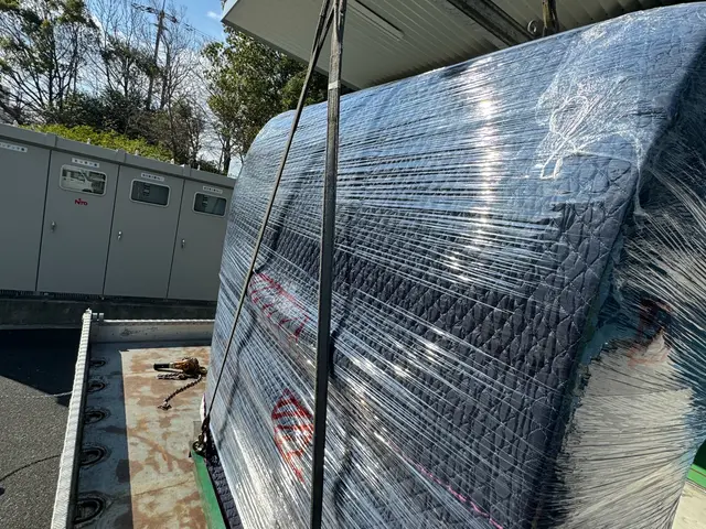 大型家電　大型家具　吊り作業サービスの画像