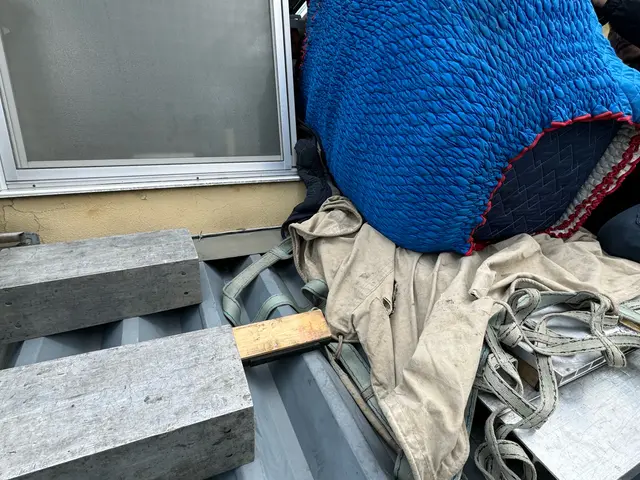 大型家電　大型家具　吊り作業サービスの画像