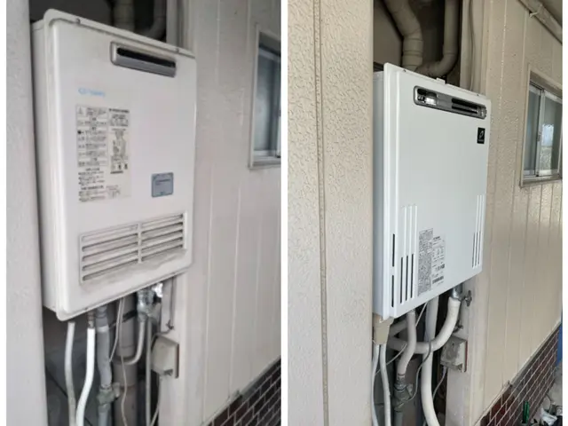 給湯専用取替¥12,980-(現在使用分給湯器の引取り含めた料金)です。サービスの画像