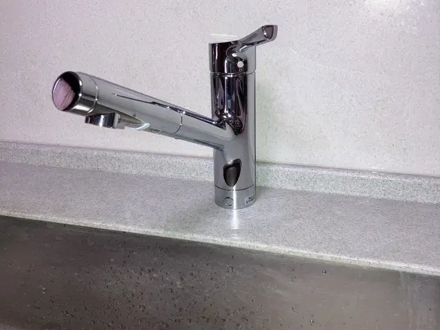 浄水器付きや節水タイプも対応可能！キッチン水栓交換はお任せを　工事保証7年サービスの画像