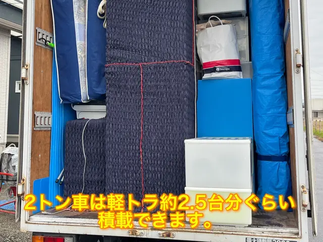 単身〜ファミリーまで！宮崎の引越はお任せ下さい。軽トラ、2t車対応！ご相談下さいサービスの画像