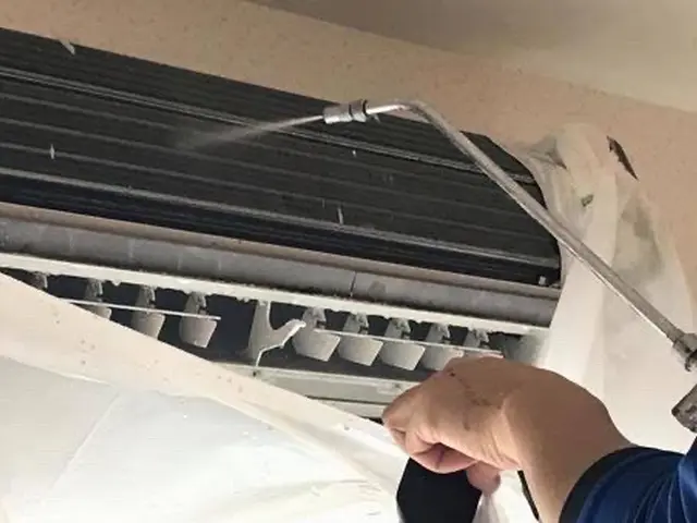 ピカピカ！エアコンクリーニング！★作業実績1000件超の当店にお任せを！サービスの画像