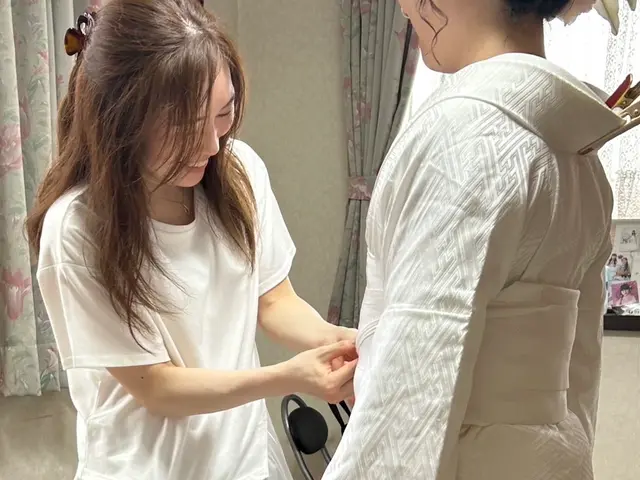 【七五三ご予約受付中】丁寧な着付けで特別な一日を！車椅子着付けにも対応◎サービスの画像