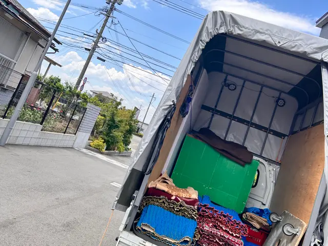 引越し作業.事務所移転.不用品回収.家電家具配送などしております。サービスの画像