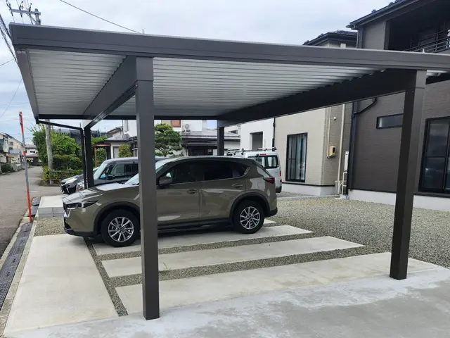 【実績100台以上】カーポート全般（修理、建替、新規）サービスの画像