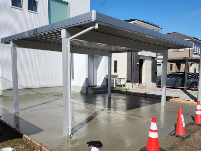 【実績100台以上】カーポート全般（修理、建替、新規）サービスの画像