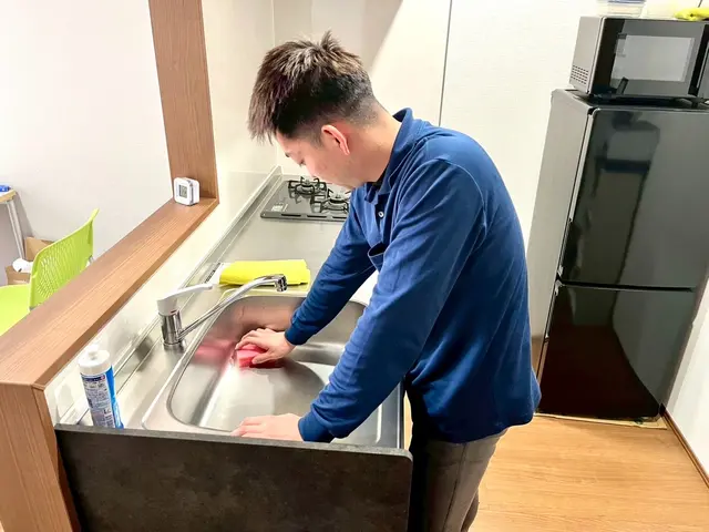 プロの技術で隅々までピカピカサービスの画像