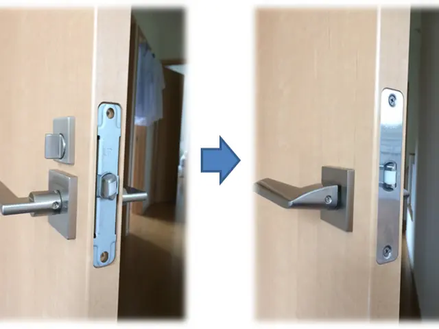 面倒なドアノブ本体の用意も行います♪測定・見積もり無料♬サービスの画像