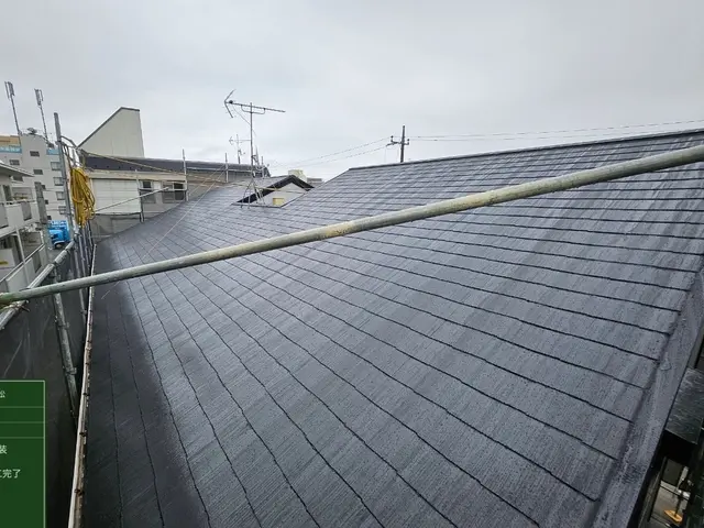 【屋根塗装】丁寧な仕上がりと気持ち良い対応☆自社施工・仕上がり保証あり！！サービスの画像