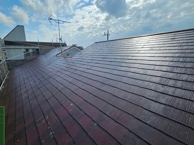【屋根塗装】丁寧な仕上がりと気持ち良い対応☆自社施工・仕上がり保証あり！！サービスの画像