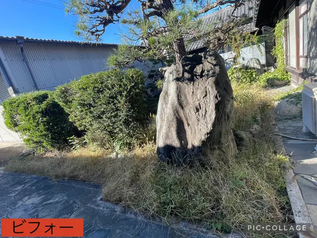 草むしり【作業外注一切なし】サービスの画像