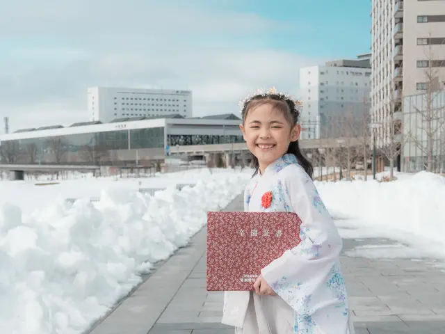 ＊桜×入学撮影｜家族写真・前撮り｜自然な笑顔を大切に＊旭川札幌エリア中心に対応