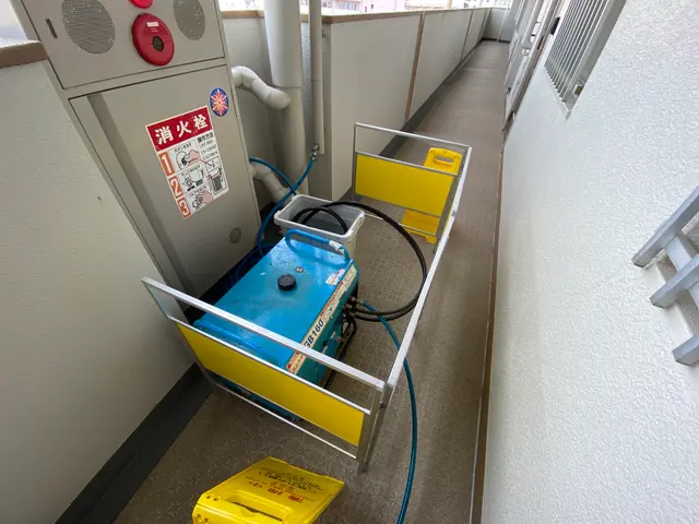 圧倒的な現場経験より、適切な機材にて高圧洗浄致します。サービスの画像