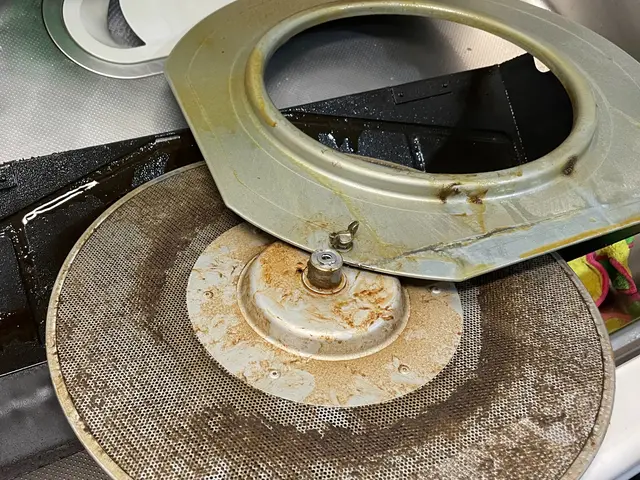 ①換気扇②コンロ③魚焼きグリル④シンク⑤キッチン壁⑥調理台のセット価格ですサービスの画像