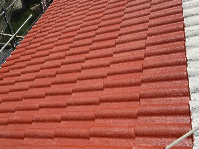 セメント瓦撥水塗装工事サービスの画像