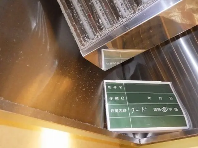 【損害保険加入済みで安心◎】業務用レンジフード清掃　写真付報告書発行サービスの画像