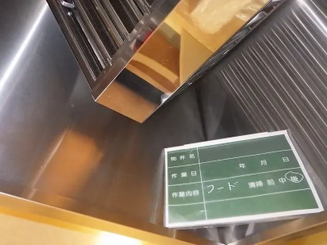 【損害保険加入済みで安心◎】業務用レンジフード清掃　写真付報告書発行サービスの画像