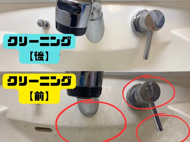 ✯アワード受賞店舗✯毎日使う洗面所は汚れがちです！隅々までキレイに仕上げます！サービスの画像