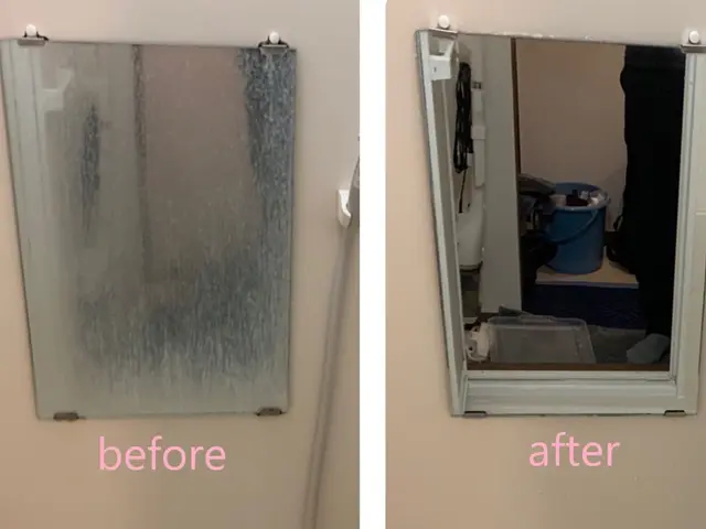 鏡や蛇口の水垢・扉や床のカビ・浴槽・換気扇・排水口など全体的にきれいにします！！サービスの画像